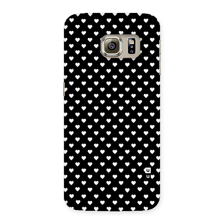 Classy Hearty Polka Back Case for Samsung Galaxy S6 Edge