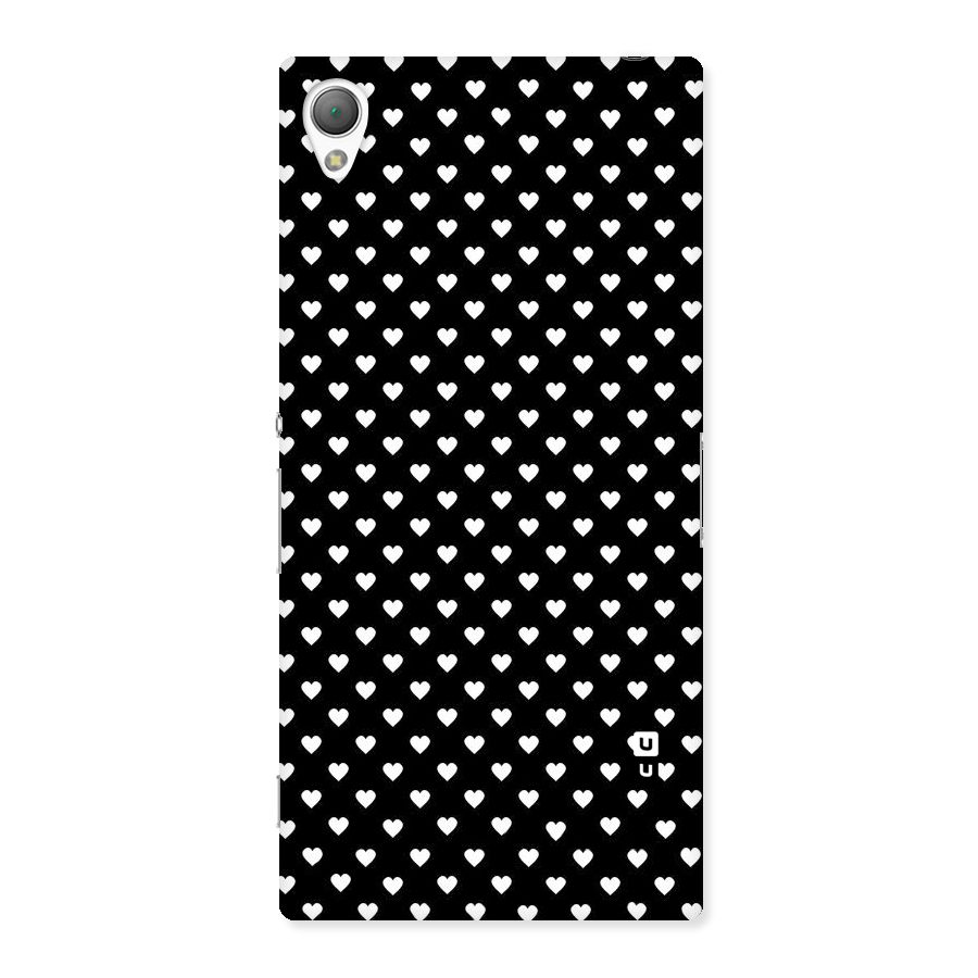 Classy Hearty Polka Back Case for Sony Xperia Z3