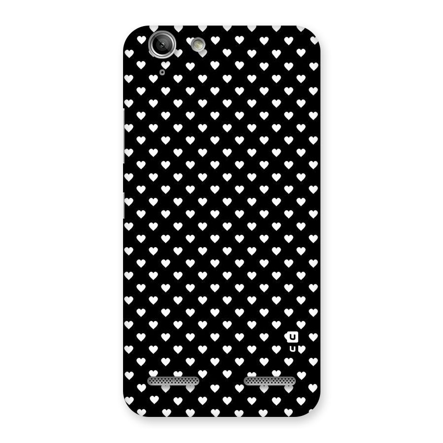 Classy Hearty Polka Back Case for Vibe K5