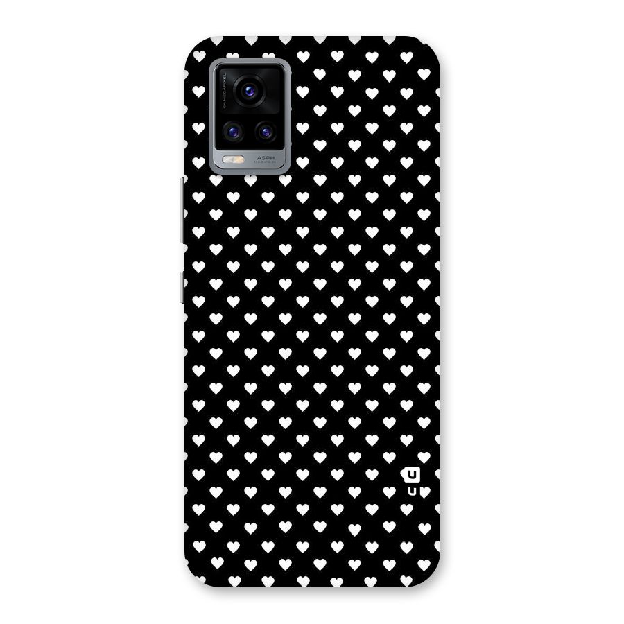 Classy Hearty Polka Back Case for Vivo V20