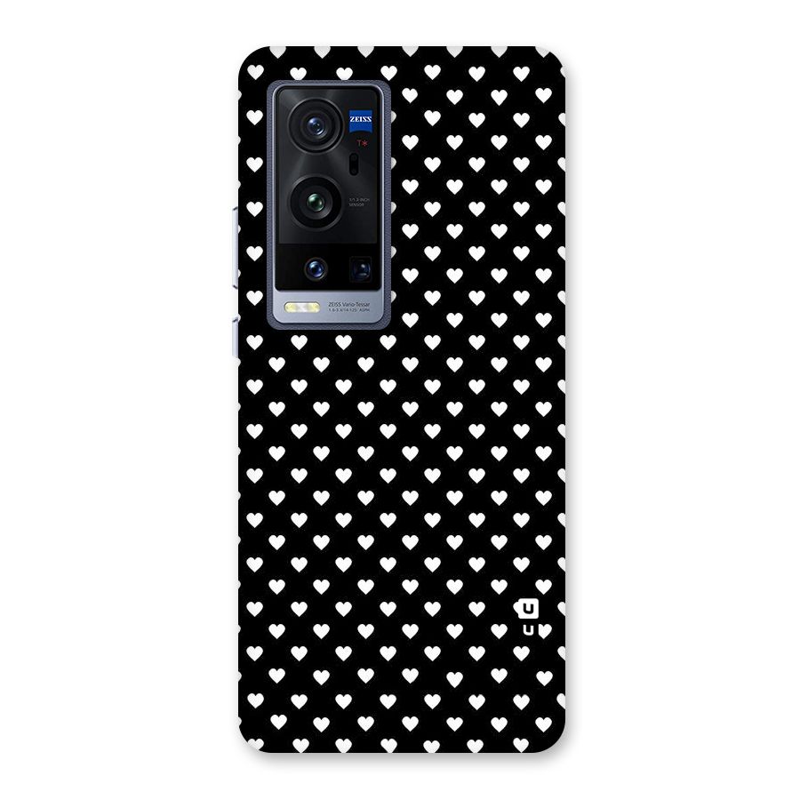 Classy Hearty Polka Back Case for Vivo X60 Pro Plus