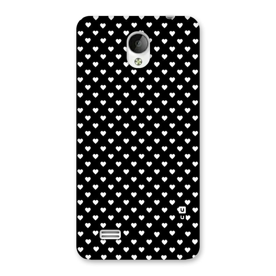 Classy Hearty Polka Back Case for Vivo Y21
