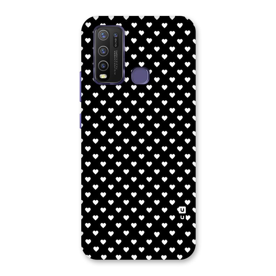 Classy Hearty Polka Back Case for Vivo Y30