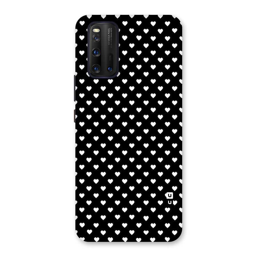 Classy Hearty Polka Back Case for Vivo iQOO 3