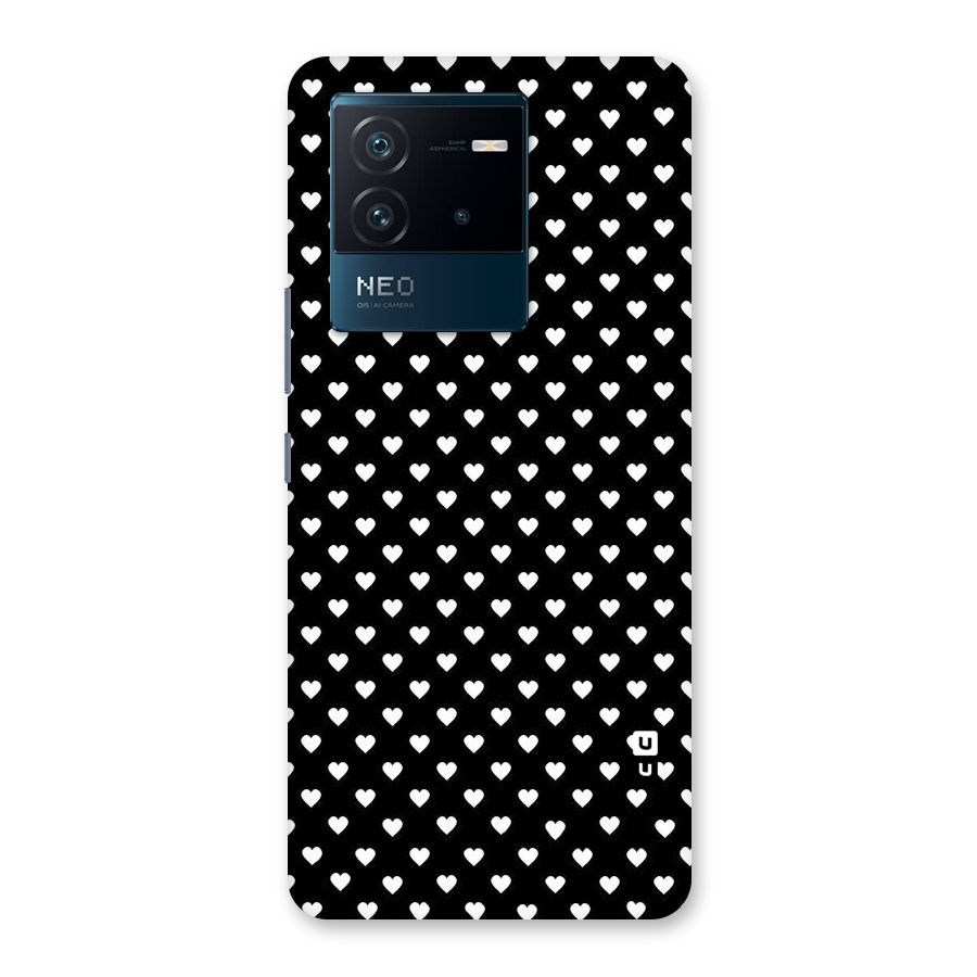 Classy Hearty Polka Back Case for Vivo iQOO Neo 6 5G