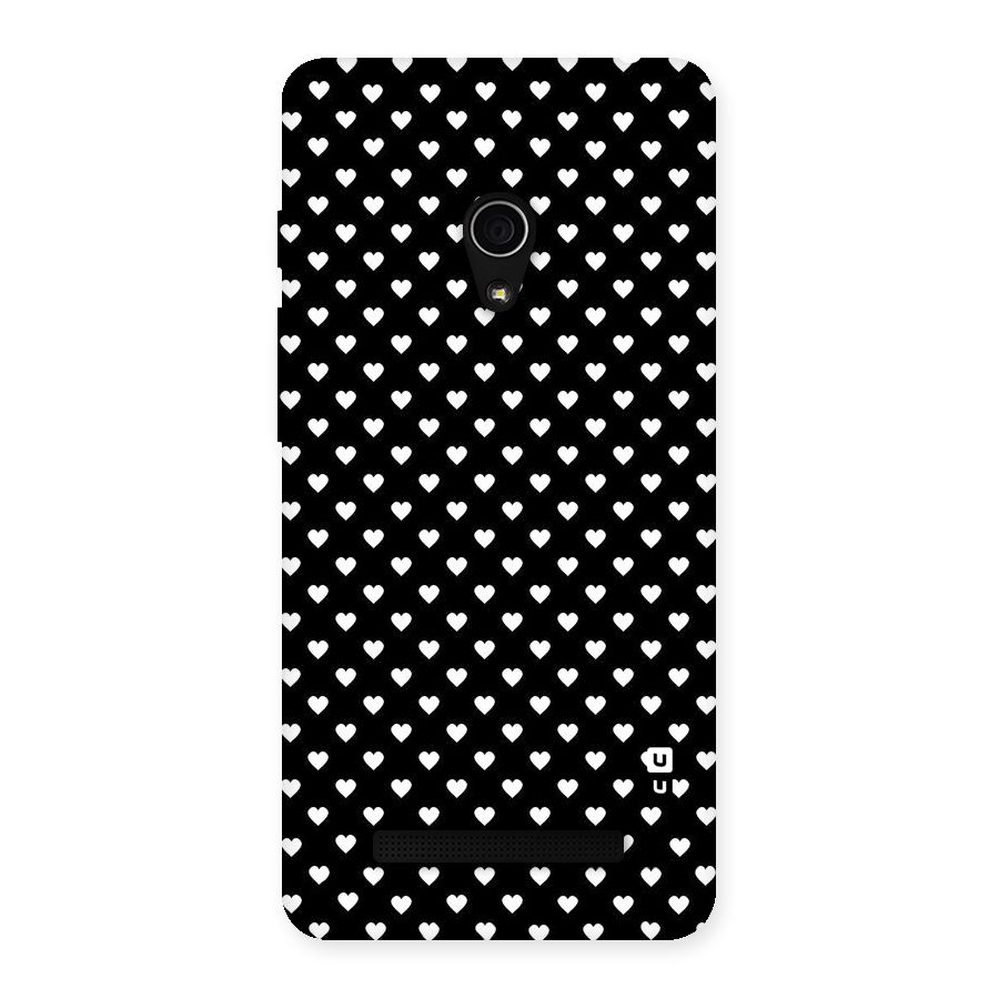 Classy Hearty Polka Back Case for Zenfone 5