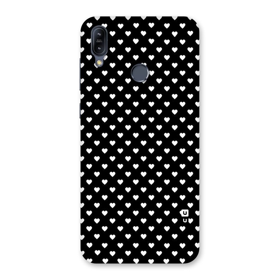 Classy Hearty Polka Back Case for Zenfone Max M2