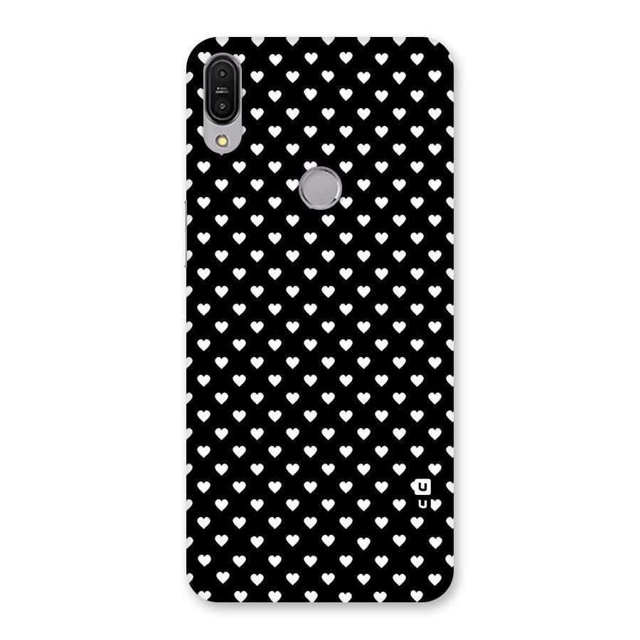 Classy Hearty Polka Back Case for Zenfone Max Pro M1