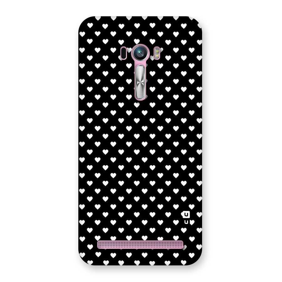Classy Hearty Polka Back Case for Zenfone Selfie