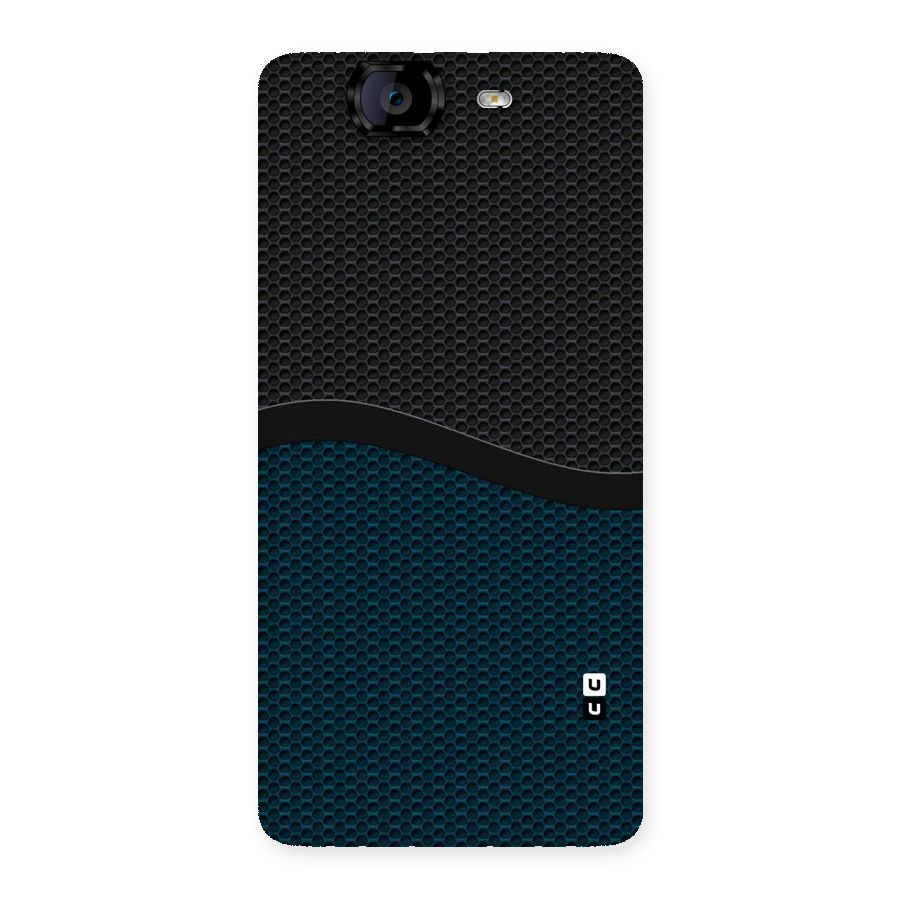 Classy Rugged Bicolor Back Case for Canvas Knight A350