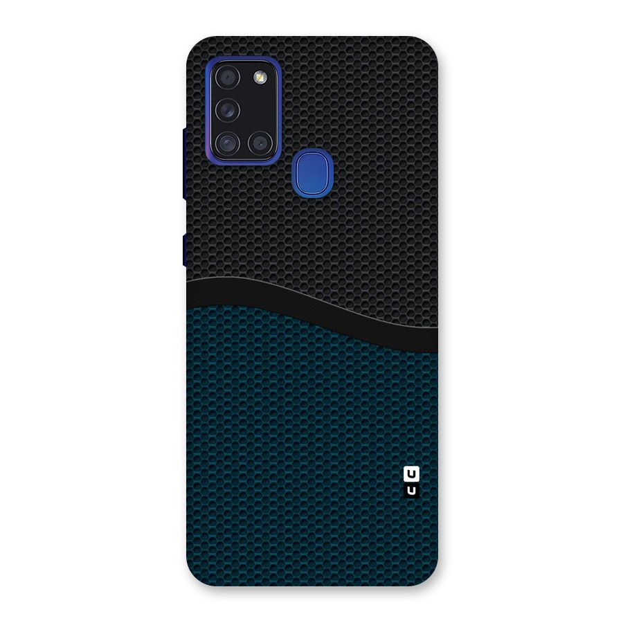 Classy Rugged Bicolor Back Case for Galaxy A21s