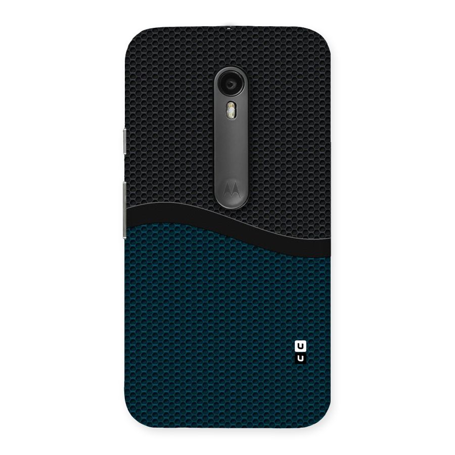Classy Rugged Bicolor Back Case for Moto G Turbo