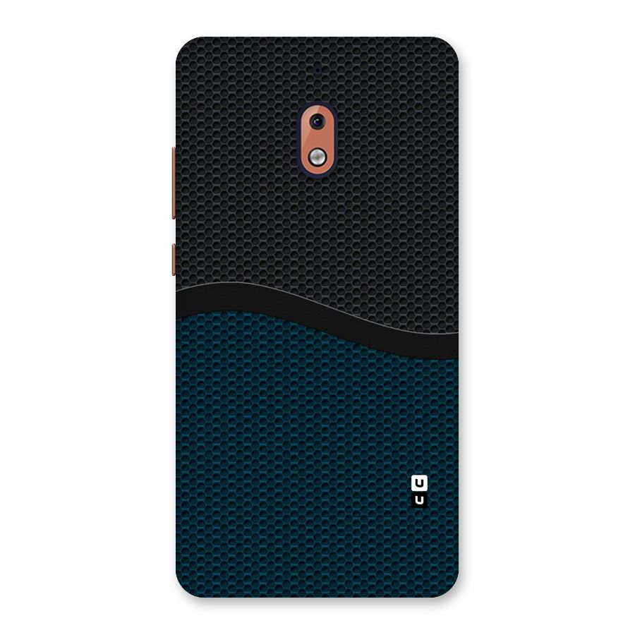 Classy Rugged Bicolor Back Case for Nokia 2.1