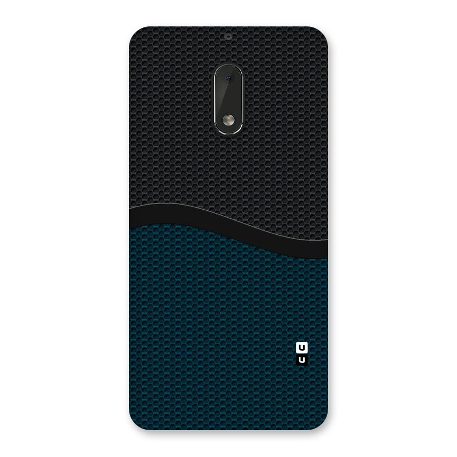 Classy Rugged Bicolor Back Case for Nokia 6