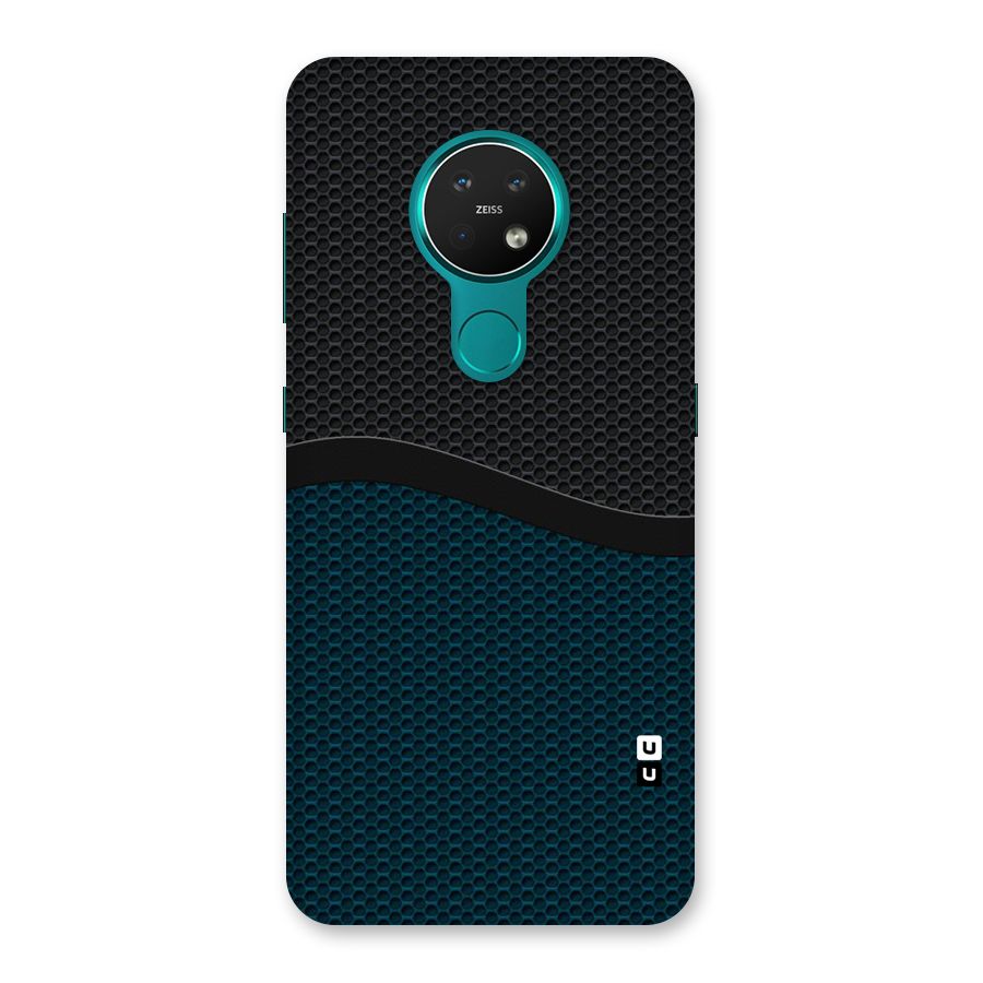 Classy Rugged Bicolor Back Case for Nokia 7.2