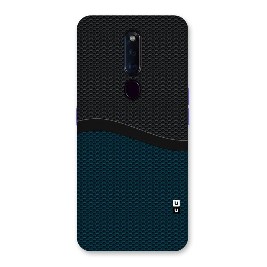Classy Rugged Bicolor Back Case for Oppo F11 Pro