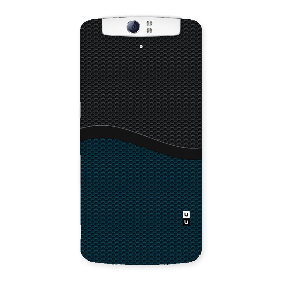 Classy Rugged Bicolor Back Case for Oppo N1