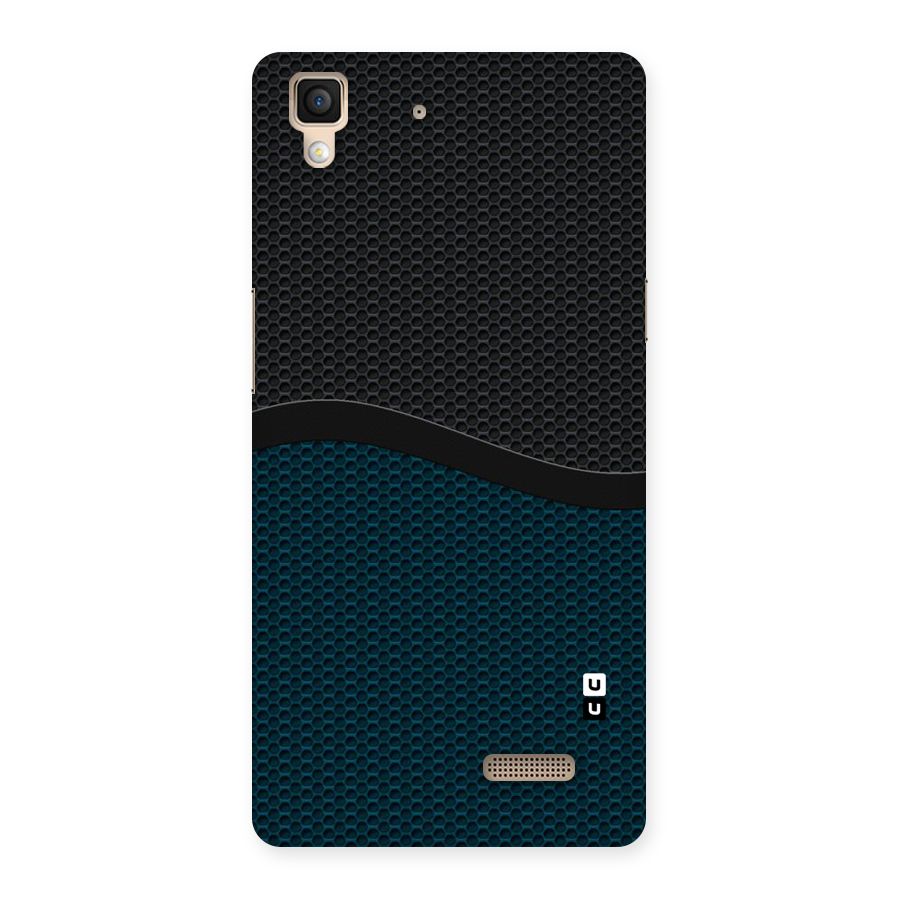 Classy Rugged Bicolor Back Case for Oppo R7