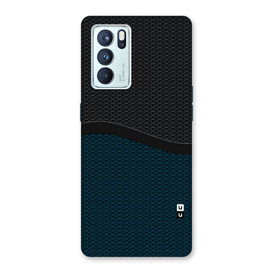 Classy Rugged Bicolor Back Case for Oppo Reno6 Pro 5G