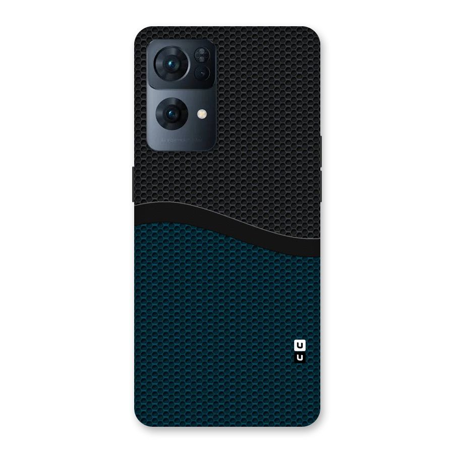 Classy Rugged Bicolor Back Case for Oppo Reno7 Pro 5G