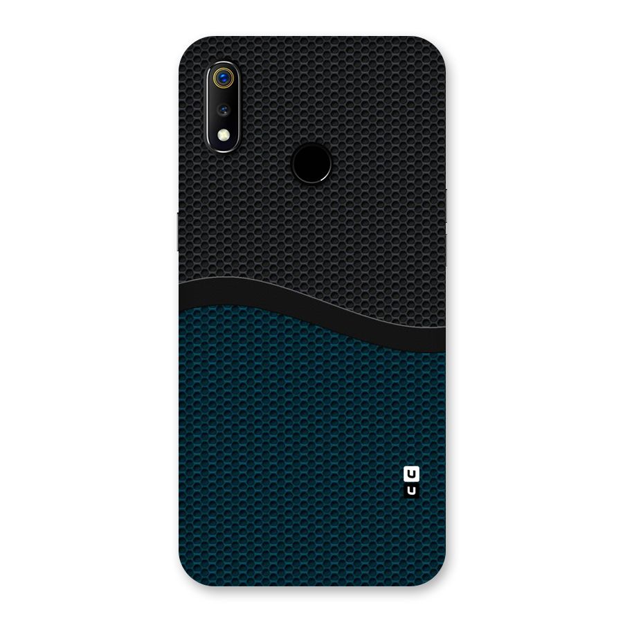 Classy Rugged Bicolor Back Case for Realme 3
