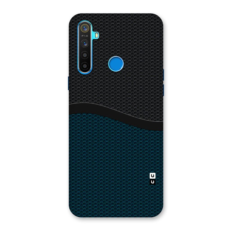 Classy Rugged Bicolor Back Case for Realme 5