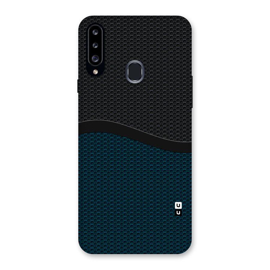 Classy Rugged Bicolor Back Case for Samsung Galaxy A20s