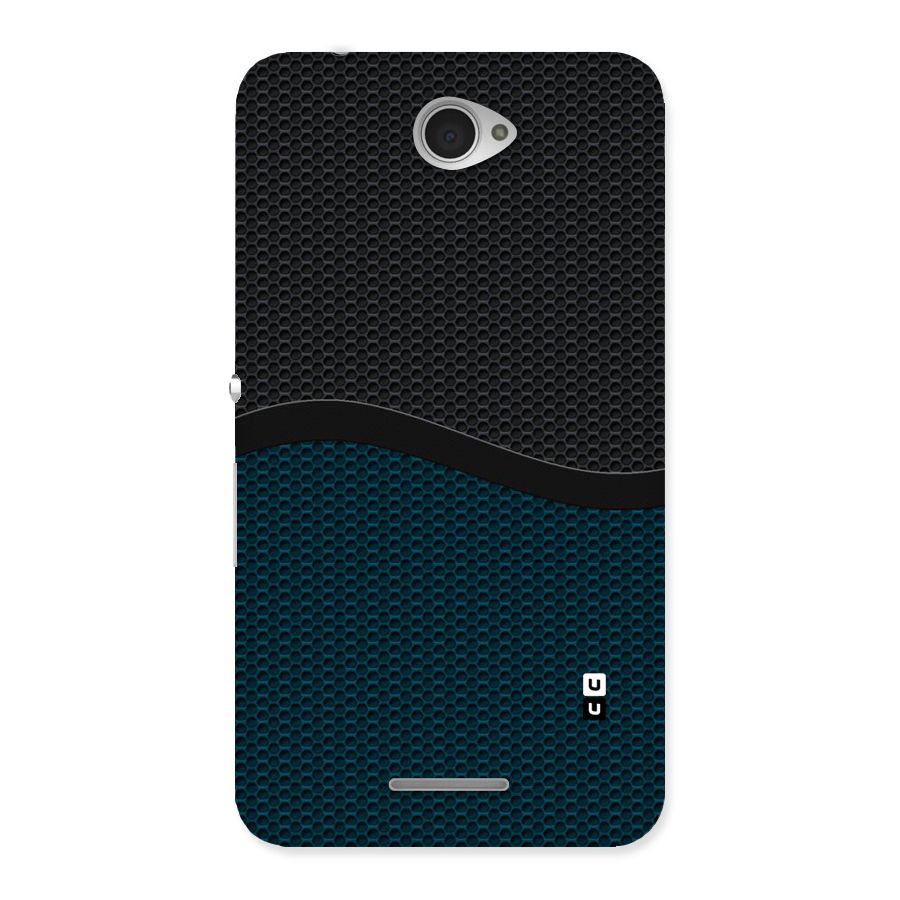 Classy Rugged Bicolor Back Case for Sony Xperia E4