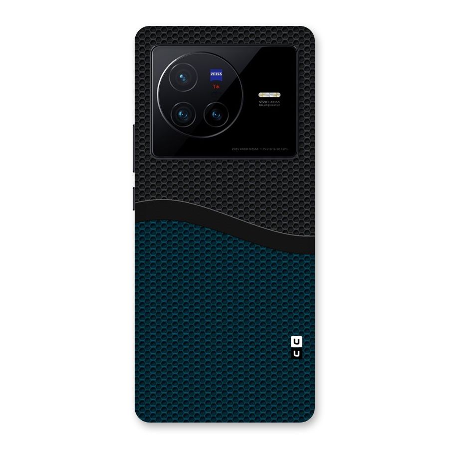 Classy Rugged Bicolor Back Case for Vivo X80