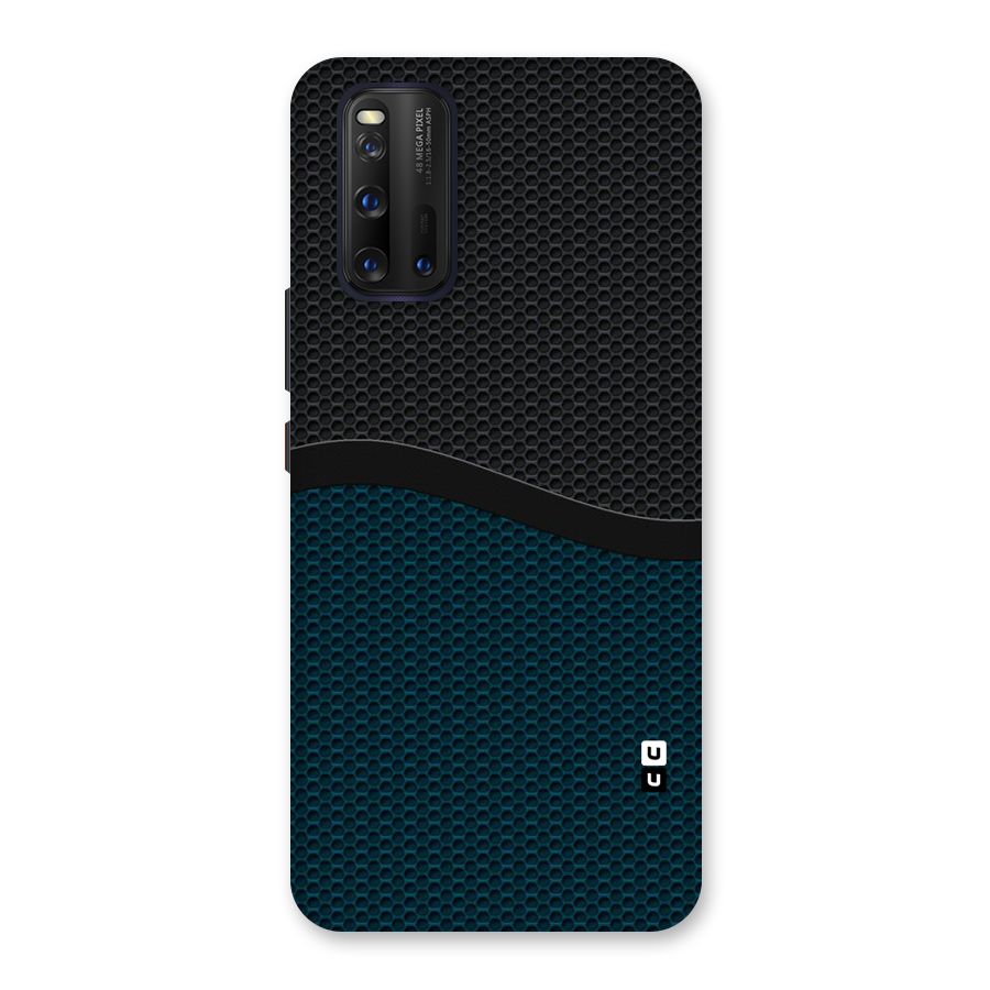 Classy Rugged Bicolor Back Case for Vivo iQOO 3