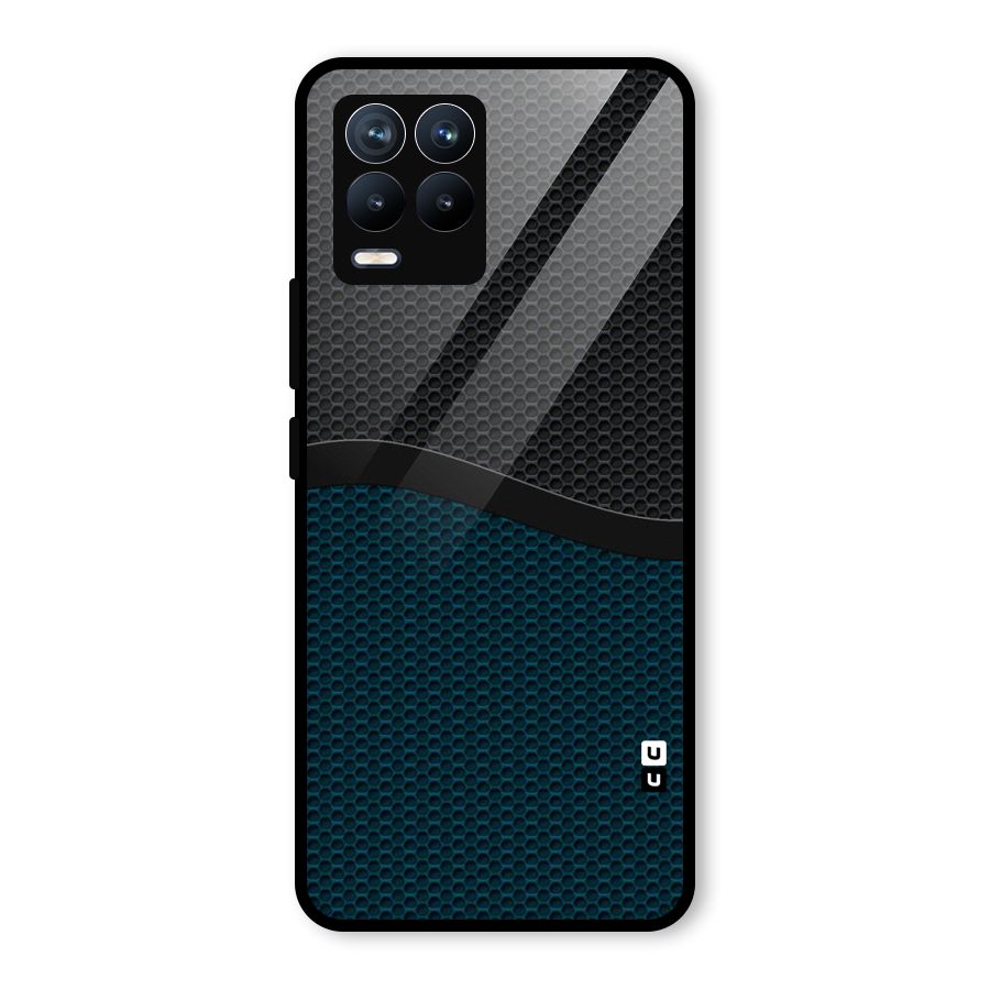Classy Rugged Bicolor Glass Back Case for Realme 8 Pro