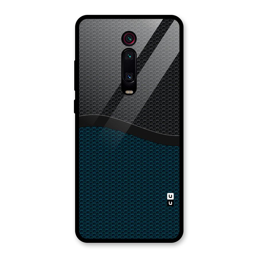 Classy Rugged Bicolor Glass Back Case for Redmi K20