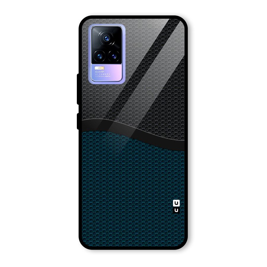 Classy Rugged Bicolor Glass Back Case for Vivo Y73