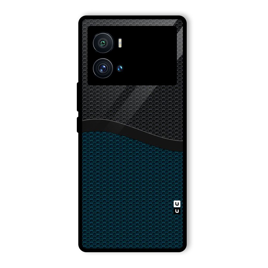 Classy Rugged Bicolor Glass Back Case for Vivo iQOO 9 Pro