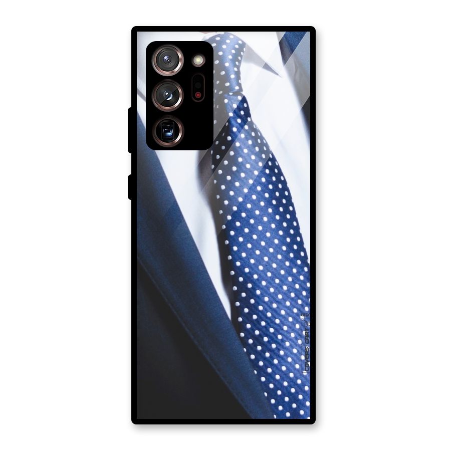 Classy Tie Glass Back Case for Galaxy Note 20 Ultra