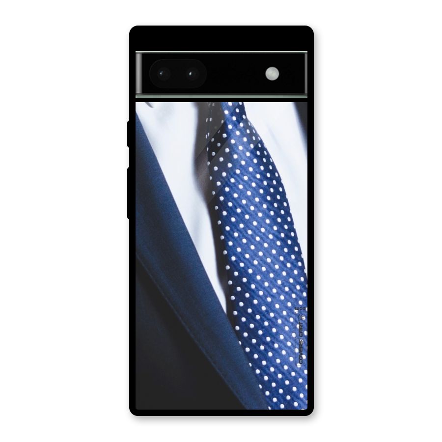 Classy Tie Glass Back Case for Google Pixel 6a