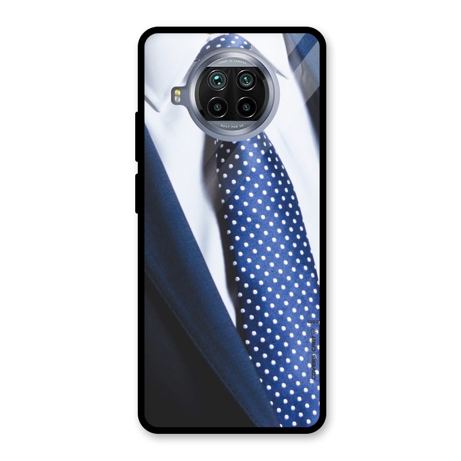 Classy Tie Glass Back Case for Mi 10i
