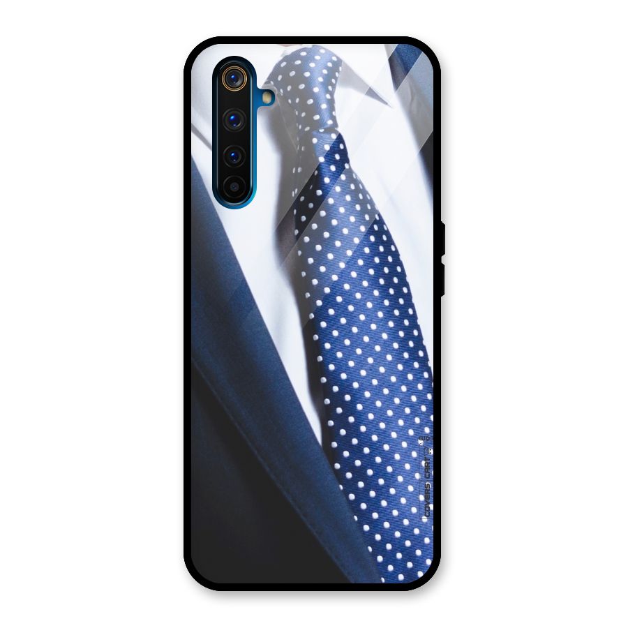 Classy Tie Glass Back Case for Realme 6 Pro