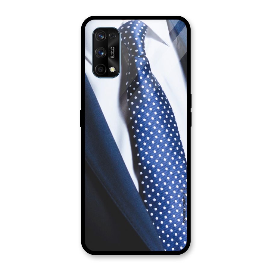 Classy Tie Glass Back Case for Realme 7 Pro