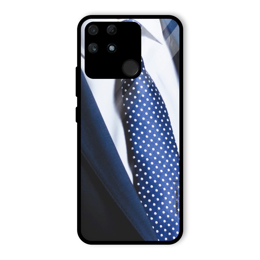Classy Tie Glass Back Case for Realme Narzo 50A