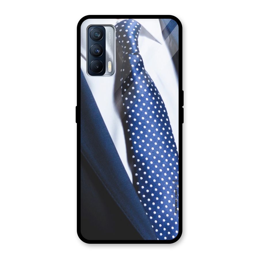 Classy Tie Glass Back Case for Realme X7
