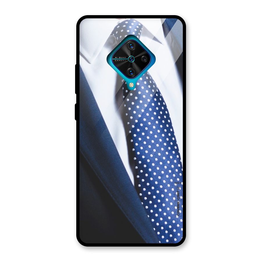 Classy Tie Glass Back Case for Vivo S1 Pro