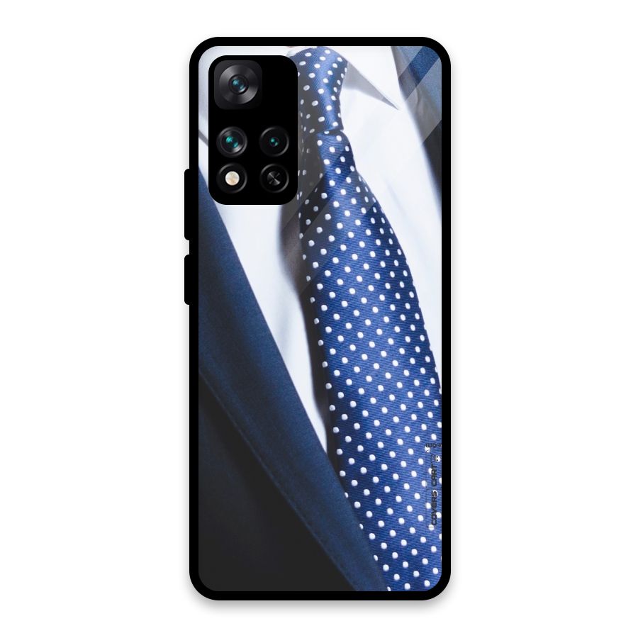 Classy Tie Glass Back Case for Xiaomi 11i HyperCharge 5G