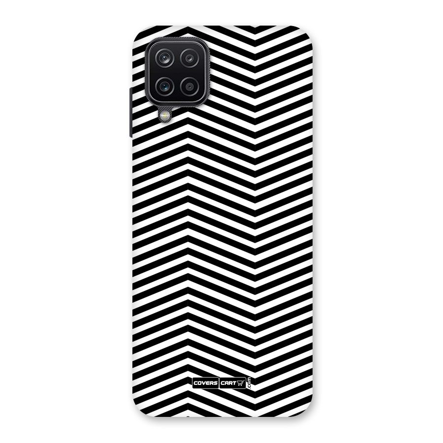 Classy Zig Zag Back Case for Galaxy A12
