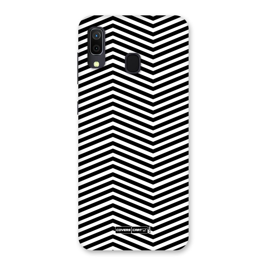Classy Zig Zag Back Case for Galaxy A20