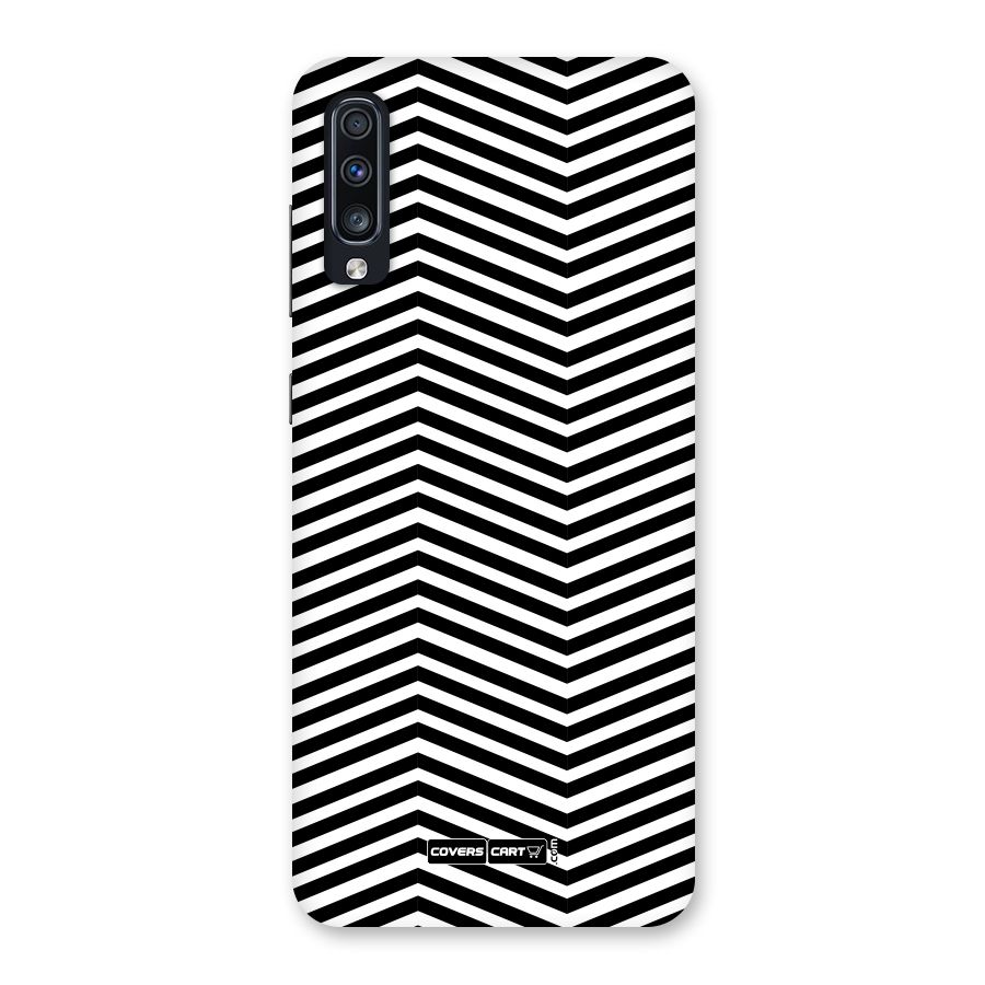 Classy Zig Zag Back Case for Galaxy A70