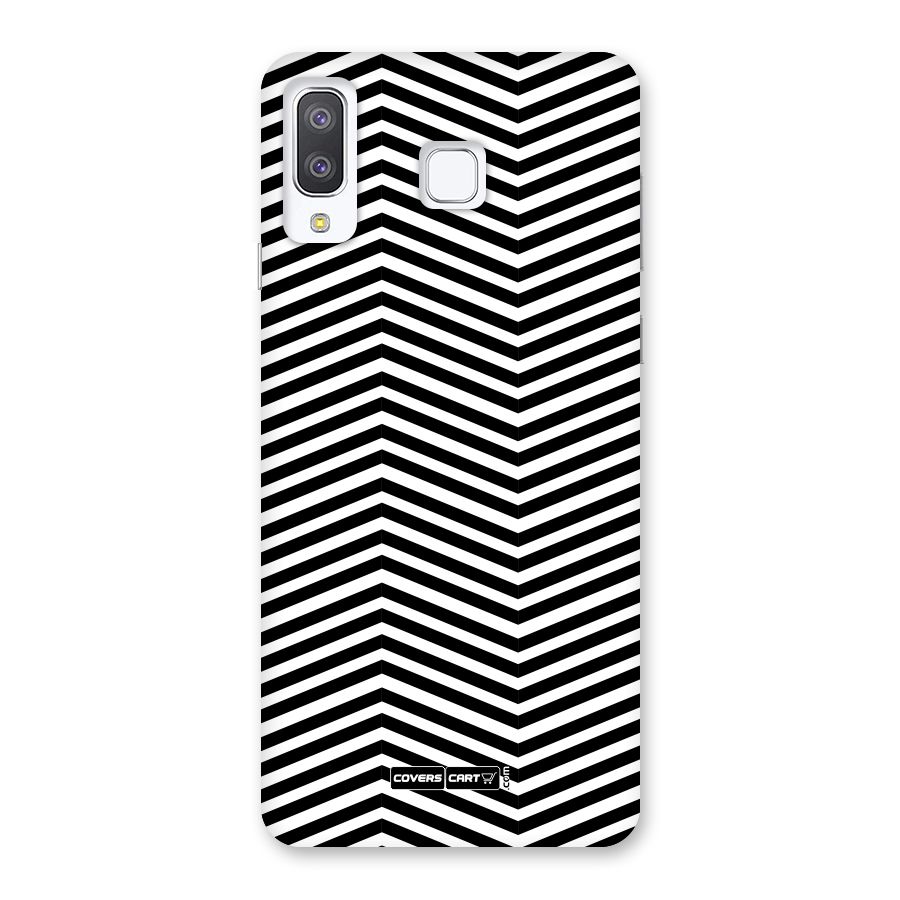 Classy Zig Zag Back Case for Galaxy A8 Star