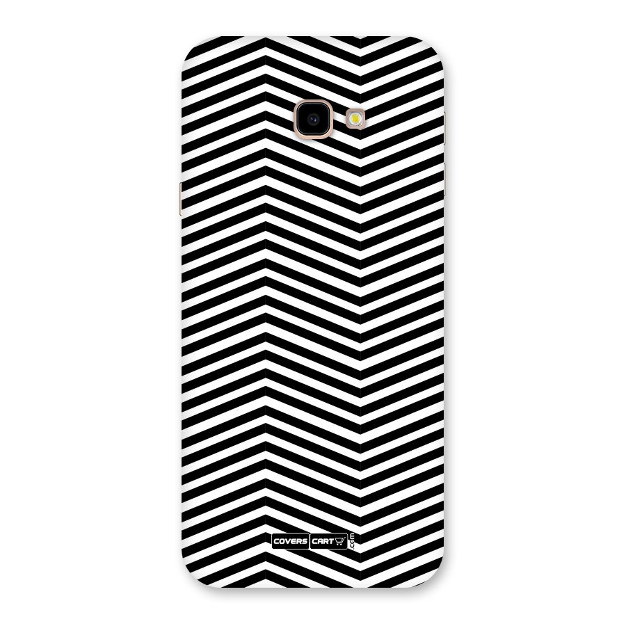 Classy Zig Zag Back Case for Galaxy J4 Plus