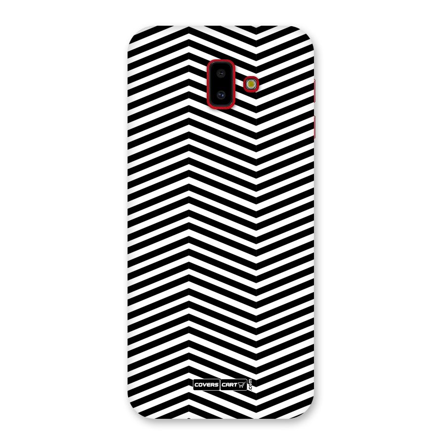 Classy Zig Zag Back Case for Galaxy J6 Plus