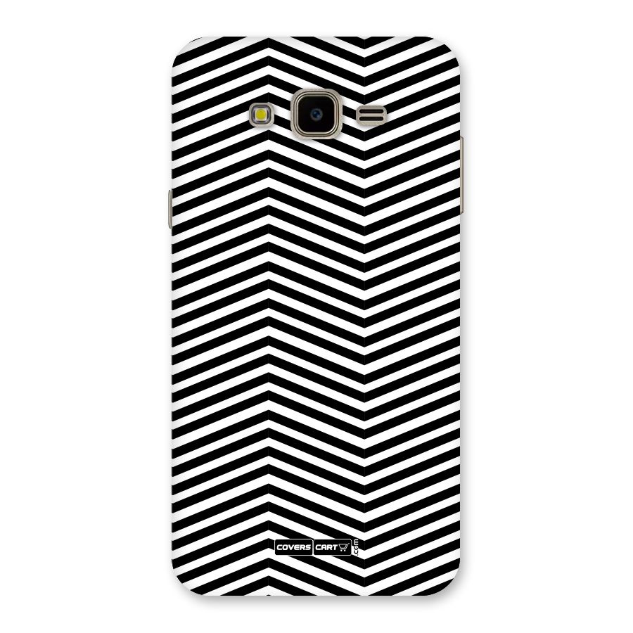 Classy Zig Zag Back Case for Galaxy J7 Nxt